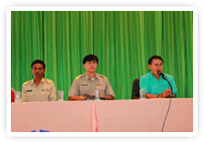 ภาพประชุมกำนัน-ผู้ใหญ่บ้าน อำเภอหนองหญ้าไซ 