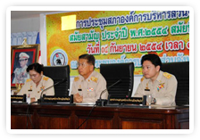 ภาพประชุมสภาองค์การบริหารส่วนจังหวัดสุพรรณบุรี สมัยสามัญ ประจำปี พ.ศ.๒๕๕๔ สมัยที่สอง ครั้งที่ ๓ 