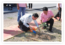 ภาพ…พิธีเปิดงาน “ปลูกต้นไม้ถวายแม่ 1 หมู่บ้าน 1 ชุมชน 80 ต้น 80 พรรษา”