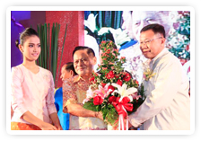 ภาพ..งานเลี้ยงเกษียณอายุผู้ว่าราชการจังหวัดสุพรรณ เมื่อวันที่ ๒๗ กันยายน ๒๕๕๕ 