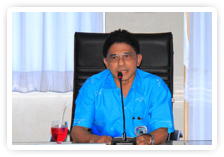 ภาพ..การประชุมคัดเลือกกรรมการผู้แทนข้าราชการองค์การบริหารส่วนจังหวัด เมื่อวันที่ ๒๕ ตุลาคม ๒๕๕๕ 