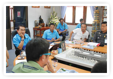 ภาพ..การประชุมหารือการดำเนินการแข่งขัน Air Sea Land Suphanburi ๒๐๑๒ เมื่อวันที่ ๑๑ ตุลาคม ๒๕๕๕ 