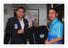 ภาพ..ประชุมปรึกษาหารือการจัดการแข่งขันกีฬา Air Sea Land Suphanburi ๒๐๑๒ เมื่อวันที่ ๙ ตุลาคม ๒๕๕๕ 