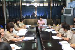 ภาพ..ประชุมเตรียมความพร้อมงานบิงโกกาชาด  ประจำปี ๒๕๕๖ เมื่อวันที่ ๑๔ มกราคม ๒๕๕๖