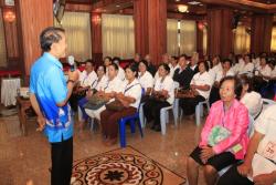 ภาพ..โครงการพัฒนาการมีส่วนร่วมของประชาชนในการส่งเสริมการท่องเที่ยว ภายในจังหวัดสุพรรณบุรี อำเภอบางปลาม้า รุ่นที่ ๑