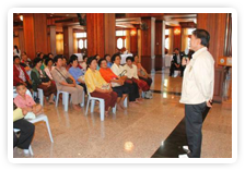 ภาพ..โครงการพัฒนาการมีส่วนร่วมของประชาชนในการส่งเสริมการท่องเที่ยว ภายในจังหวัดสุพรรณบุรี อำเภอบางปลาม้า รุ่นที่ ๓ เมื่อวันที่ ๑๘  มกราคม ๒๕๕๖ 