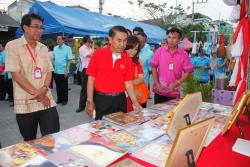 ภาพ..พิธีเปิดงาน “มหกรรมอาหารอร่อยและของดีเมืองสุพรรณบุรี ครั้งที่ ๑๔”  เมื่อวันที่ ๑๒ กุมภาพันธ์ ๒๕๕๖