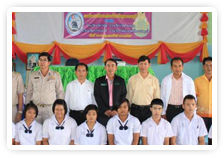 ภาพ..โครงการเปิดโลกการเรียนรู้ รุ่นที่ ๓ ประจำปี ๒๕๕๖  เมื่อวันที่ ๑๘ กุมภาพันธ์ ๒๕๕๖  