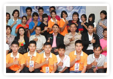 ภาพ..โครงการส่งเสริมกิจกรรมเด็กและเยาวชน “เวทีสมัชชาการพัฒนาเด็กและเยาวชนจังหวัดสุพรรณบุรี” เมื่อวันที่ ๑๘ กุมภาพันธ์ ๒๕๕๖  