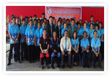 ภาพ..โครงการป้องกันและระงับอัคคีภัย ประจำปี ๒๕๕๖ เมื่อวันที่ ๕ มีนาคม ๒๕๕๖