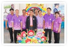 ภาพ..โครงการส่งเสริมคุณภาพทางการศึกษา “โครงการแลกเปลี่ยนเรียนรู้ และศึกษาดูงานจังหวัดจันทบุรี และระยอง”  เมื่อวันที่ ๒๕ มีนาคม ๒๕๕๖ ณ ห้องประชุมโรงเรียนอนุบาลพระบรมราชานุสรณ์ดอนเจดีย์ อำเภอดอนเจดีย์