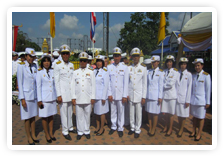 ภาพ..พิธีบวงสรวง วันคล้ายวันสวรรคตสมเด็จพระนเรศวรมหาราช ประจำปี ๒๕๕๖  เมื่อวันที่ ๒๕ เมษายน ๒๕๕๖  ณ พระบรมราชานุสรณ์ดอนเจดีย์ อ.ดอนเจดีย์
