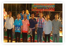 ภาพ..โครงการสืบสานประเพณีบุญบั้งไฟ ประจำปี ๒๕๕๖ ระหว่างวันที่ ๒๓ – ๒๔ พฤษภาคม ๒๕๕๖ ณ บริเวณวัดโภคาราม และสี่แยกบ้านตีนเป็ด ตำบลดอนคา อำเภออู่ทอง  