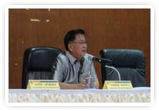ภาพ..ประชุมประจำเดือนพฤษภาคม ๒๕๕๖ เมื่อวันที่ ๓๑ พฤษภาคม ๒๕๕๖ ณ หอประชุม อบจ.สุพรรณบุรี
