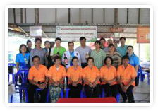 ภาพ..การตรวจเยี่ยมวิสาหกิจชุมชน อำเภอเมืองสุพรรณบุรี 
