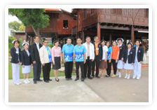 โครงการอบรมมัคคุเทศก์สัญจร ในวันที่ ๑๓ มิถุนายน ๒๕๕๖ ณ บ้านเจ้าพระยายมราช อำเภอเมืองสุพรรณบุรี 