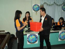 ภาพ..การจับหมายเลขแบ่งสายการประกวดโครงการส่งเสริมกิจกรรมเด็กและเยาวชน ฯ 