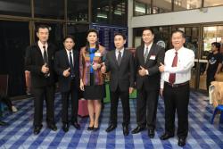 โครงการส่งเสริมการท่องเที่ยวจังหวัดสุพรรณบุรี ในรูปแบบสภาโจ๊ก ณ หอประชุม อบจ.สุพรรณบุรี วันที่ ๑๑ ตุลาคม ๑๕๕๖