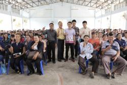 ภาพ..ตรวจเยี่ยมกลุ่มอาสาสมัครสาธารณสุขประจำหมู่บ้าน อำเภอด่านช้าง เมื่อวันที่ ๘ มกราคม ๒๕๕๖ ณ หอประชุมอำเภอด่านช้าง และ อบต.วังคัน