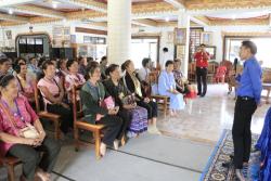 ภาพ..โครงการพัฒนาการมีส่วนร่วมของประชาชนในการส่งเสริมการท่องเที่ยวภายในจังหวัดสุพรรณบุรี รุ่นที่ ๓ อำเภอเดิมบางนางบวช เมื่อวันที่ ๑๐ มกราคม ๒๕๕๗  ณ ศาลาการเปรียญวัดบ้านสูตร อำเภอบางปลาม้า