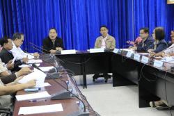 ภาพ..การประชุมคณะกรรมการบริหารศูนย์ความร่วมมือระหว่างท้องถิ่นด้านสิ่งแวดล้อม (กำจัดผักตบชวา) ครั้งที่ ๑/๒๕๕๗ เมื่อวันที่ ๒๐มกราคม ๒๕๕๗ ณ สำนักงานเทศบาลตำบลไผ่กองดิน อำเภอบางปลาม้า จังหวัดสุพรรณบุรี