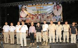 ภาพ..งานวันคล้ายวันสถาปนากองอาสารักษาดินแดนแห่งชาติ และงานสังสรรค์รวมพลคน อส.สุพรรณบุรีประจำปี ๒๕๕๗  เมื่อวันที่ ๗ กุมภาพันธ์ ๒๕๕๗ ณ ลานพระบรมราชานุสรณ์ดอนเจดีย์ อำเภอดอนเจดีย์