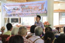 ภาพ..โครงการพัฒนาการมีส่วนร่วมของประชาชนในการส่งเสริมการท่องเที่ยวภายในจังหวัดสุพรรณบุรี รุ่นที่ ๑๐ อำเภอศรีประจันต์  เมื่อวันที่ ๑๒ กุมภาพันธ์ ๒๕๕๗ ณ ศาลาการเปรียญวัดบ้านสูตร อำเภอบางปลาม้า 