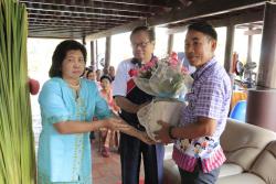 ภาพ..โครงการกิจกรรม “ธรรมะกับความรัก” เมื่อวันที่ ๑๓ กุมภาพันธ์ ๒๕๕๗ ณ บ้านเจ้าพระยายมราช (บ้านยะมะรัชโช)