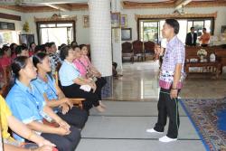 ภาพ..โครงการพัฒนาการมีส่วนร่วมของประชาชนในการส่งเสริมการท่องเที่ยวภายในจังหวัดสุพรรณบุรี รุ่นที่ ๑๖ อำเภออู่ทอง เมื่อวันที่ ๒๗ กุมภาพันธ์ ๒๕๕๗ ณ ศาลาการเปรียญวัดบ้านสูตร อำเภอบางปลาม้า