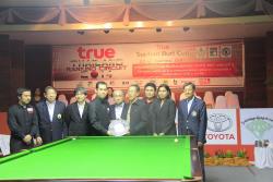 ภาพ..พิธีปิดโครงการแข่งขันสนุกเกอร์  True Suphan Buri Cup ๒๐๑๔ องค์การบริหารส่วนจังหวัดสุพรรณบุรี  และส่งเสริมการท่องเที่ยวจังหวัดสุพรรณบุรี เมื่อวันที่ ๒๗ เมษายน ๒๕๕๗ ณ ห้องไพลิน โรงแรมพชร อำเภอเมืองสุพรรณบุรี