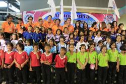 ภาพ..งานแถลงข่าวและการจับหมายเลขแบ่งสายการประกวดโครงการส่งเสริมกิจกรรมเด็กและเยาวชน  อบจ. “Smart Kids Show ๒๐๑๔” Season ๑ เมื่อวันที่ ๒๑ มิถุนายน ๒๕๕๗ ณ ห้างโรบินสันสุพรรณบุรี อำเภอเมืองสุพรรณบุรี