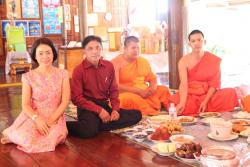 ภาพ..พิธีทำบุญเลี้ยงเพลพระ ณ วัดสำปะซิว อำเภอเมืองสุพรรณบุรี เมื่อวันที่ ๔ กรกฎาคม ๒๕๕๗