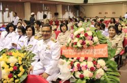 ภาพ..งานรัฐพิธี “งานวันสมเด็จพระนารายณ์มหาราช” เมื่อวันที่ ๑๑ กรกฎาคม ๒๕๕๗ ณ ศาลากลางจังหวัดสุพรรณบุรี