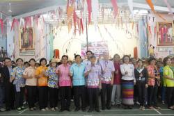 ภาพ..โครงการเสริมสร้างสนับสนุนและส่งเสริมสร้างสุขภาพจิตแจ่มใส สุขภาพกายแข็งแรง  ผู้นำชุมชนท้องถิ่นอาสาสมัครสาธารณสุขและประชาชนทั่วไป เมื่อวันที่ ๒๑ สิงหาคม ๒๕๕๗ ณ ศาลาประชาคมตลาดท่าช้าง อำเภอเดิมบางนางบวช