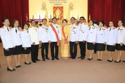 ภาพ...งานเฉลิมพระเกียรติพระบาทสมเด็จพระเจ้าอยู่หัว  เนื่องในโอกาสมหามงคลเฉลิมพระชนมพรรษาพระบาทสมเด็จพระเจ้าอยู่หัว เมื่อวันศุกร์ที่ ๕ ธันวาคม ๒๕๕๗ ณ ศาลากลางจังหวัดสุพรรณบุรี