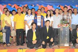 ภาพ...พิธีเปิดการแข่งขันกีฬานักเรียนกลุ่มโรงเรียนถ้ำเสืออู่ทอง  เมื่อวันที่ ๘ ธันวาคม ๒๕๕๗ ณ สนามกีฬาโรงเรียนวัดยางสว่างอารมณ์ อำเภออู่ทอง