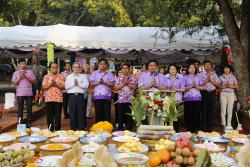 ภาพ..พิธีบวงสรวงโบราณสถานวัดสนามชัย และการจัดงานประเพณีสงกรานต์สืบสานวัฒนธรรม ประจำปี ๒๕๕๘ เมื่อวันที่ ๑๓ เมษายน ๒๕๕๘ ณ บริเวณโบราณสถานวัดสนามชัย อำเภอเมืองสุพรรณบุรี