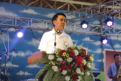 ภาพ..พิธีเปิดการแข่งขันประกวดร้องเพลงลูกทุ่งงานประเพณีตักบาตรเทโว วัดหัวเขา อำเภอเดิมบางนางบวช เมื่อวันที่ ๒๙ ตุลาคม ๒๕๕๘