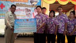 ภาพ..โครงการ อบจ.พบประชาชน ร่วมกับ โครงการปฏิบัติราชการเพื่อให้บริการประชาชนของจังหวัดสุพรรณบุรี เมื่อวันที่ ๑๙ พฤศจิกายน ๒๕๕๘   ณ วัดดอนสุทธาวาส หมู่ที่ ๗ ตำบลดอนปรู อำเภอศรีประจันต์