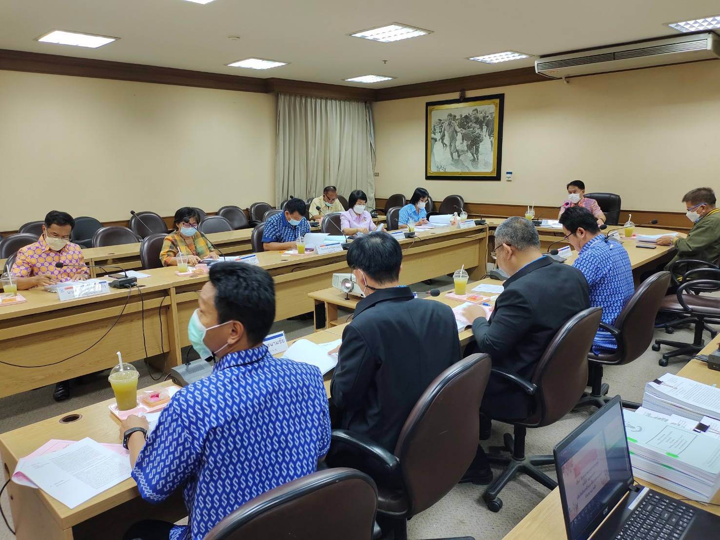 การประชุมคณะกรรมการข้าราชการองค์การบริหารส่วนจังหวัด จังหวัดสุพรรณบุรี ครั้งที่ 1/2566 
