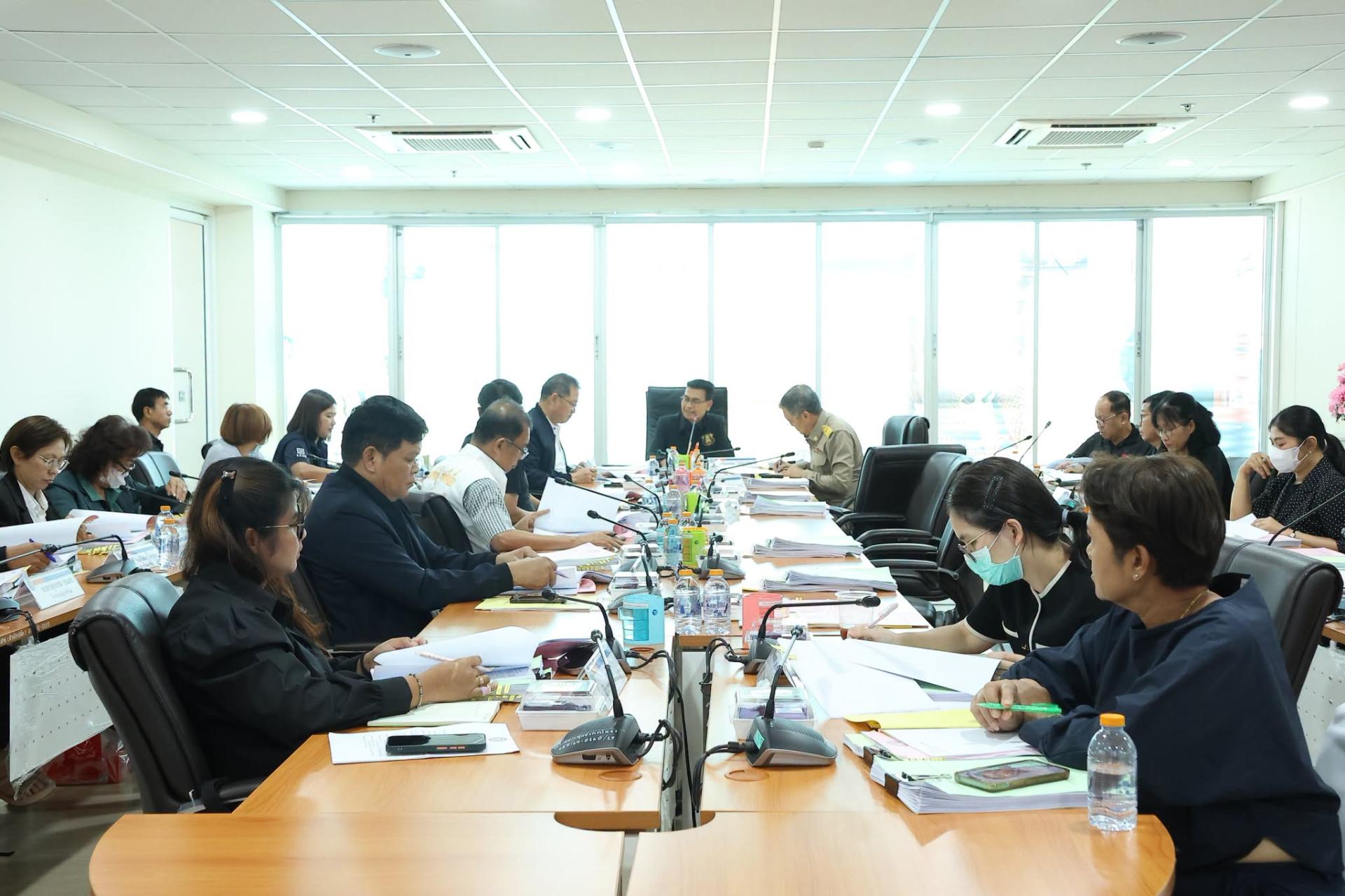 การประชุมคณะกรรมการกองทุนหลักประกันสุขภาพจังหวัดสุพรรณบุรี ครั้งที่ 1/2569
